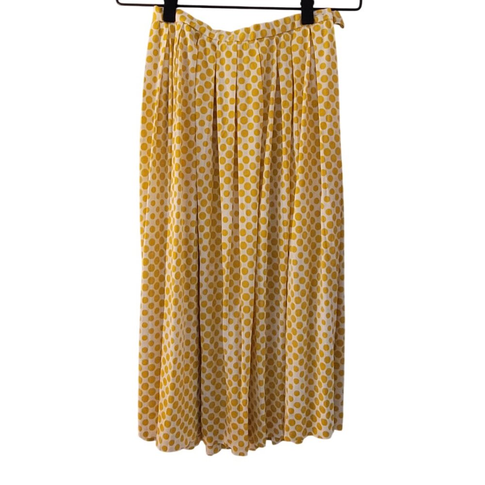 Polka-dot Vintage Pleated Skirt